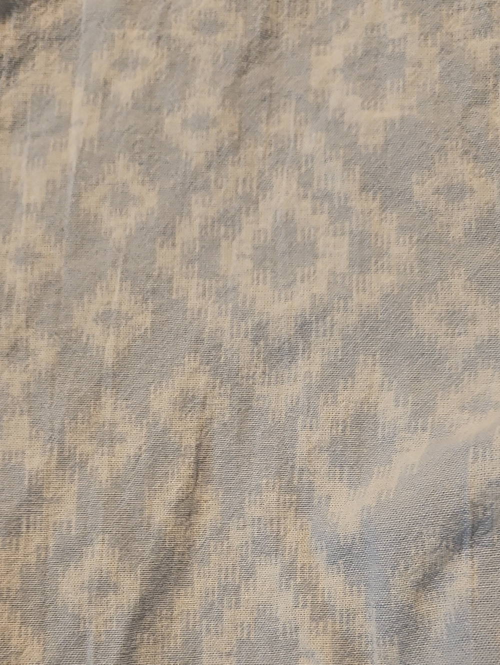 Blue/White Peasant Blouse Studio West & New York & Co Jeans - Picture 5 of 11